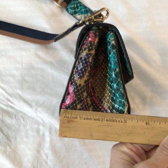 Urban Outfitters Faux Snakeskin Multi-color Mini Bag - Picture 11 of 11
